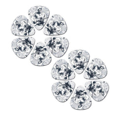 5pcs Bass Guitar Picks Set 0.46 0.71 1.0mm Thickness for Acoustic Guitar Ukulele