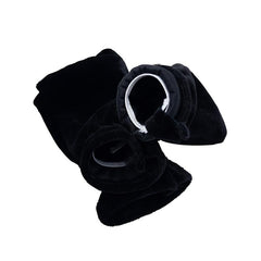 3 Sets of Golden Velvet Piano Foot Covers