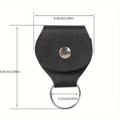 Guitar Picks Case w/ Keychain & Stylish Design