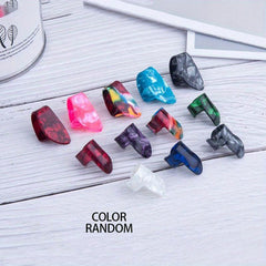Guitar Picks ABS Celluloid, 0.46mm, 0.71mm, 0.96mm, 3-Pack, Assorted Picks