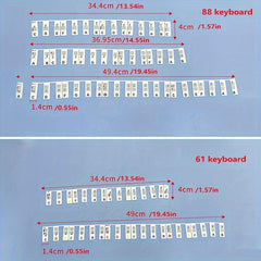 Silicone Piano Sticker Keyboard Note Guide - Beginner Accessories