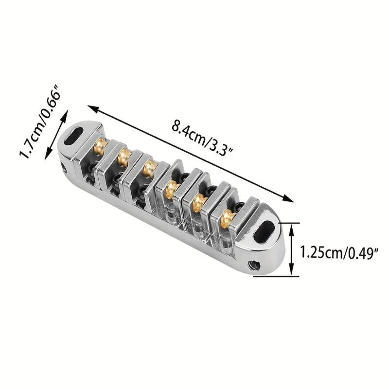 Unlock Guitar Potential w/ Roller Saddle Locking Bridge