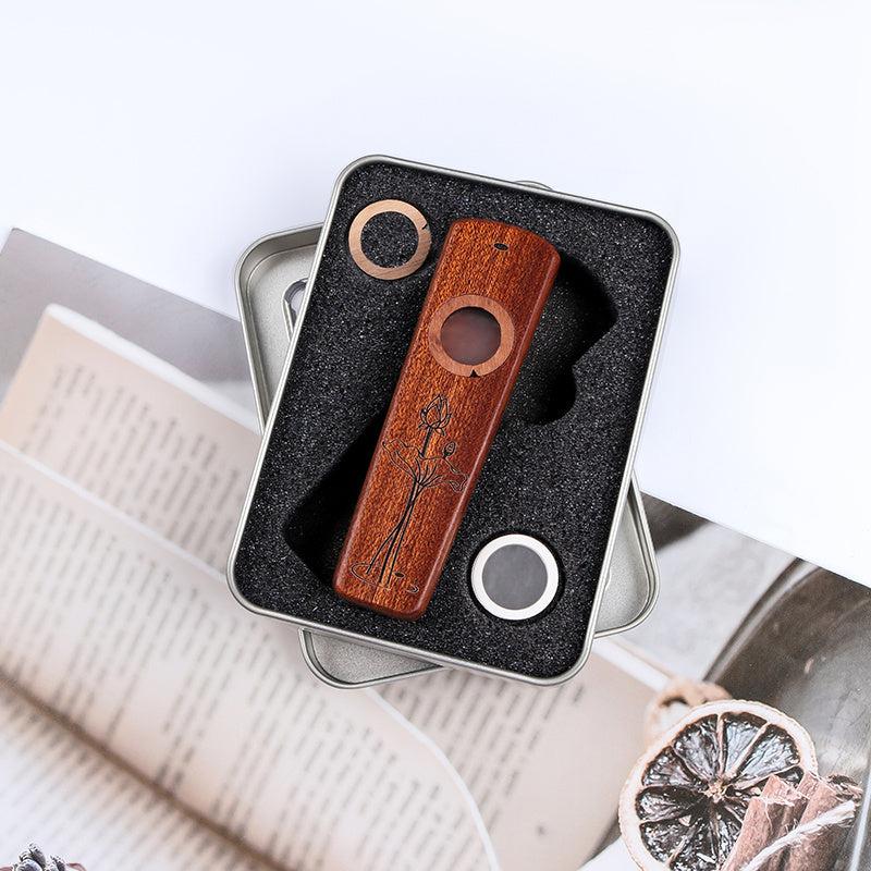 Solid Sapele Wood Kazoo Flute Musical Instrument