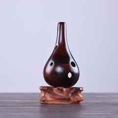 6 Hole Middle C Key Ocarina Ceramics Material Garlic Shape Ocarina