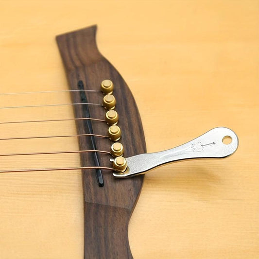 Wooden Guitar String Winder & Peg Puller
