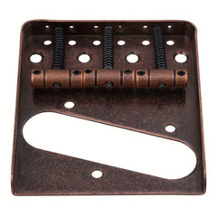 6 String TL Guitar Fixed Bridge - Black