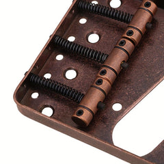 6 String TL Guitar Fixed Bridge - Black