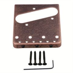 6 String TL Guitar Fixed Bridge - Black