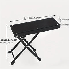 Adjustable Folding Guitar Foot Pedal for Comfortable Playing