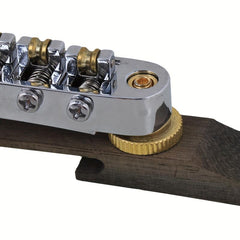 Jazz Guitar Stand Up Ball Up And Down Bridge Silvery
