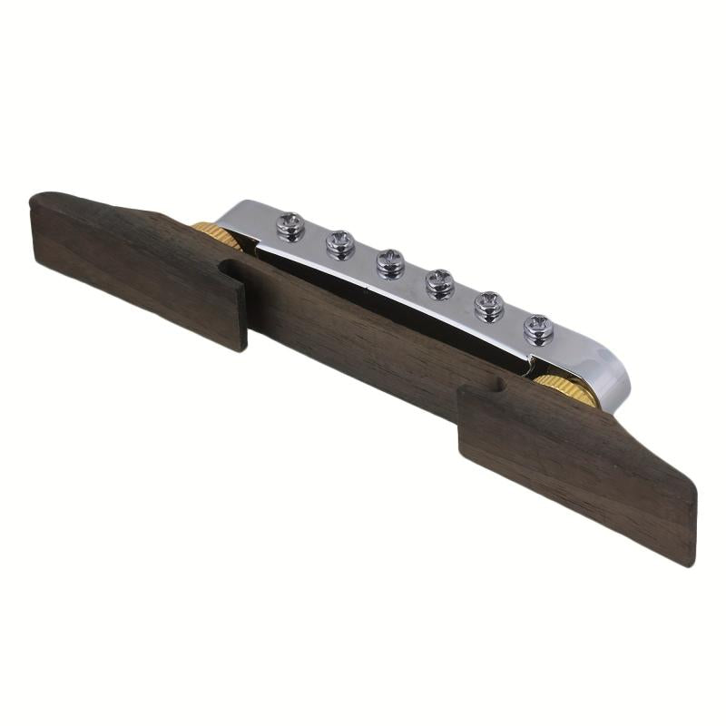 Jazz Guitar Stand Up Ball Up And Down Bridge Silvery