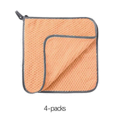4pcs Thickened Sanitary Cleaning Cloths 9.84in