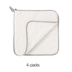 4pcs Thickened Sanitary Cleaning Cloths 9.84in
