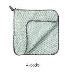 4pcs Thickened Sanitary Cleaning Cloths 9.84in