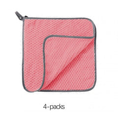 4pcs Thickened Sanitary Cleaning Cloths 9.84in