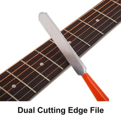 Guitar Fret Crowning File and Leveling Tool Set
