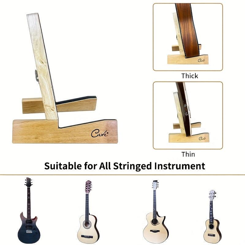 Solid Wood Guitar Placement Rack Holder Stand Portable