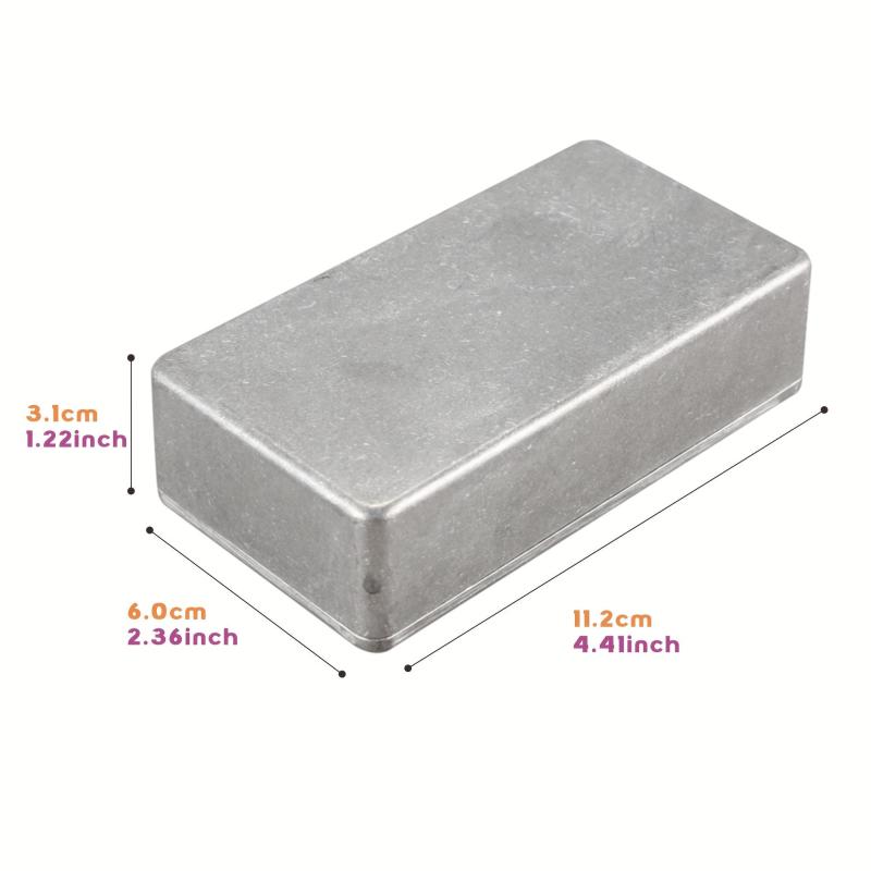 1590B Aluminum Stomp Box Enclosure for DIY Guitar Pedal Kit