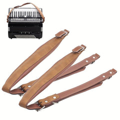 Accordion Straps Soft Padded PU Faux Leather Shoulder Harness Strap
