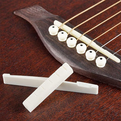 10 Set Folk & Classical Guitar Upper/Lower Nut Beef Bone
