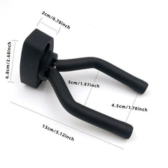 2pcs Guitar Wall Mount Hanger for Various Guitars and Bass