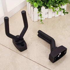 2pcs Guitar Wall Mount Hanger for Various Guitars and Bass