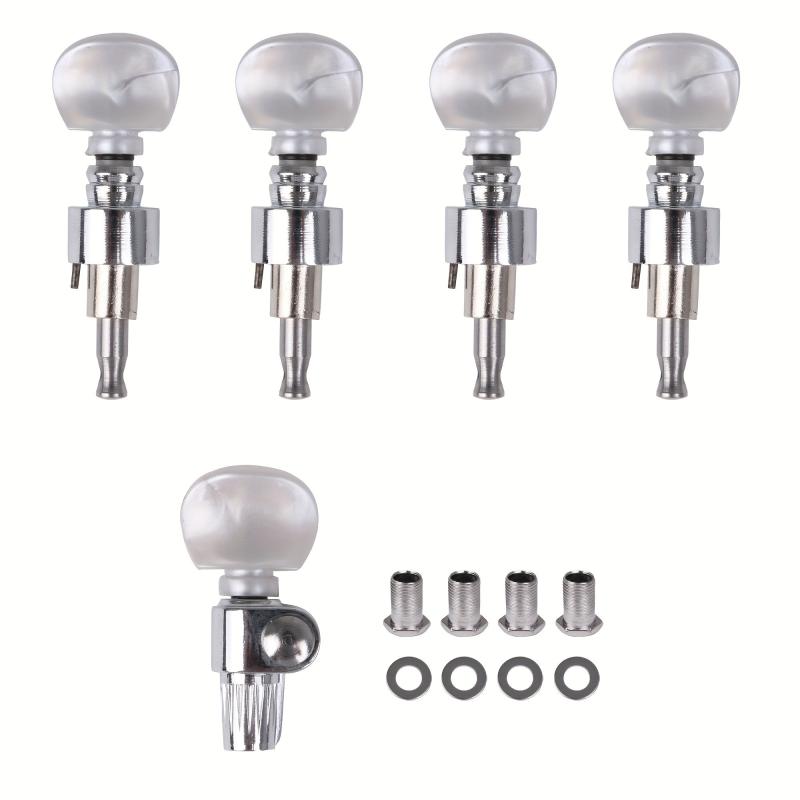5 Pcs Set Banjo Machine Head Tuning Peg Key For 5 String Banjo Machine Parts