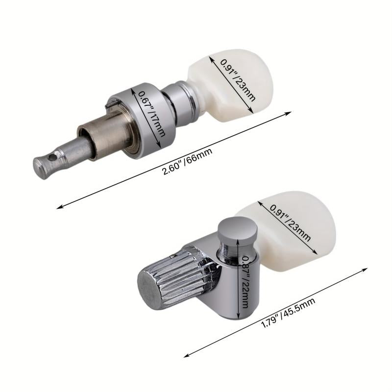 5 Pcs Set Banjo Machine Head Tuning Peg Key For 5 String Banjo Machine Parts