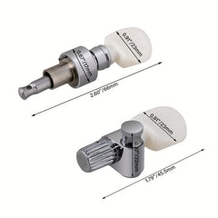 5 Pcs Set Banjo Machine Head Tuning Peg Key For 5 String Banjo Machine Parts