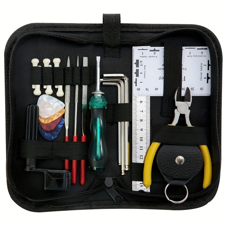 Guitar Repair Kit with String Changing Tool & Tuning Wrench