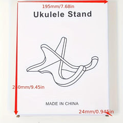 Ukulele Stand Bracket Holder Mount for Home Studio Display