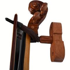 Unisex Violin Hook Solid Wood Base Two Beard Special