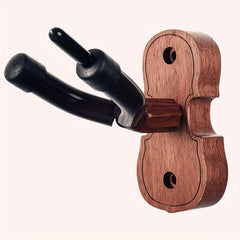 Unisex Violin Hook Solid Wood Base Two Beard Special