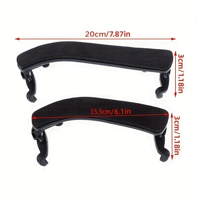 Adjustable Violin Shoulder Rest for 1/2-1/4 Size Violin