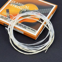 6Pcs Classical Guitar Clear Nylon Strings Set