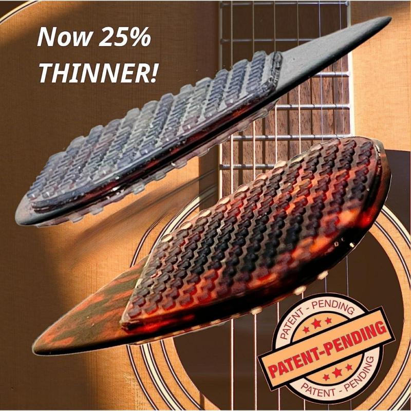 Guitar Anti-skid Paddles Silicone Sticker Semi-transparent Sticker