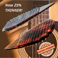Guitar Anti-skid Paddles Silicone Sticker Semi-transparent Sticker