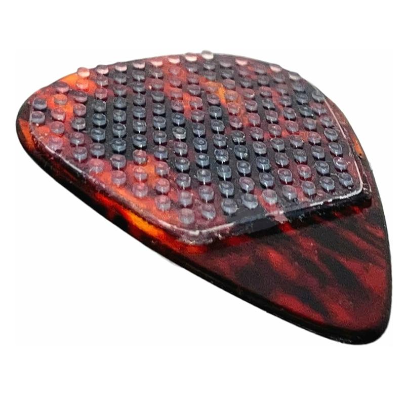 Guitar Anti-skid Paddles Silicone Sticker Semi-transparent Sticker