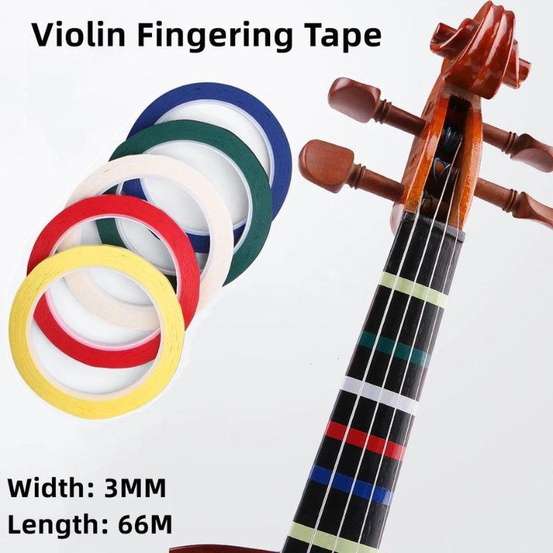 Violin Intonation Stickers Tape Handle for Beginners