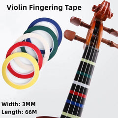 Violin Intonation Stickers Tape Handle for Beginners