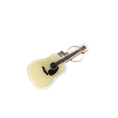 Acrylic Guitar Keychain Backpack Pendant Music Decoration Gift