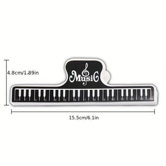 Piano Music Book Clip - Music Clip Book Clip Note Clip