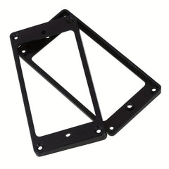 Guitar Humbucker Ring Flat Bottom Black 3mm Thickness