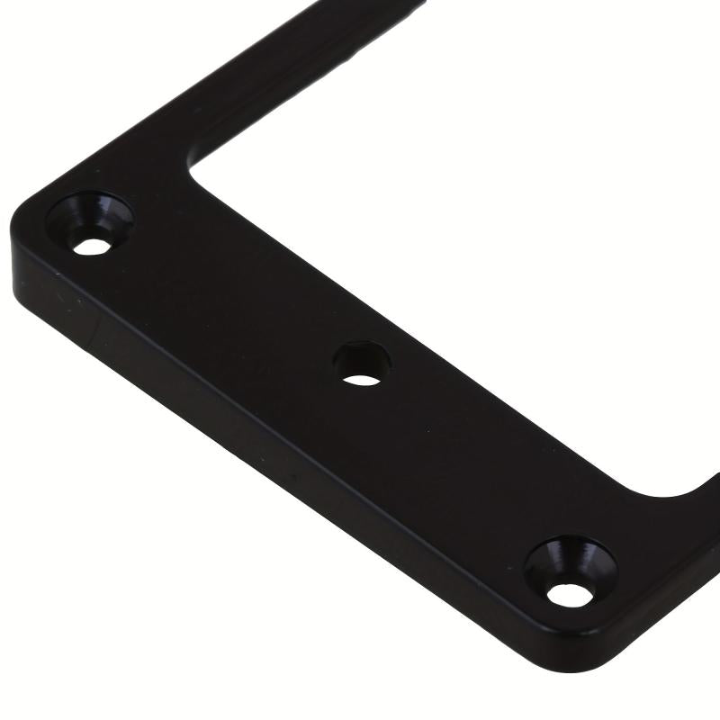 Guitar Humbucker Ring Flat Bottom Black 3mm Thickness