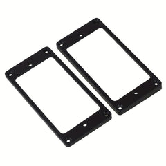 Guitar Humbucker Ring Flat Bottom Black 3mm Thickness
