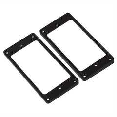 Guitar Humbucker Ring Flat Bottom Black 3mm Thickness