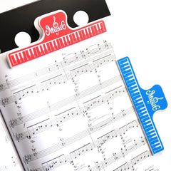 6'' ABS Music Sheet Clip Book Holder for Piano Guitar Violin Viola Cello