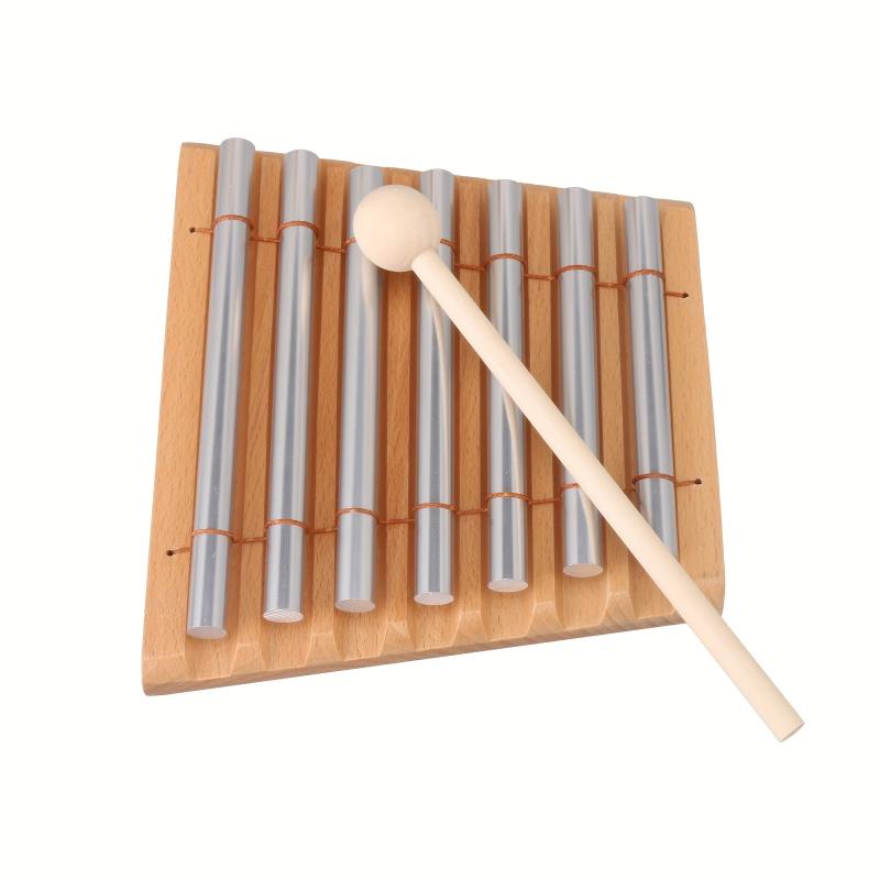 Orff 7 Tone Wind Chime Wood