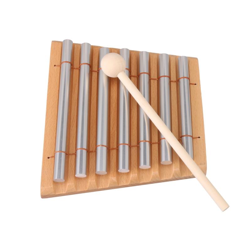 Orff 7 Tone Wind Chime Wood