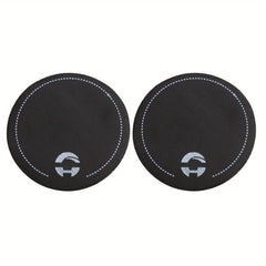 2pcs Drum Shelf Single Double Step Protection Sticker